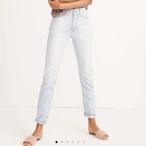 Madewell The Perfect Vintage Jean Straight Leg High Rise Sz 25 90’s Retro